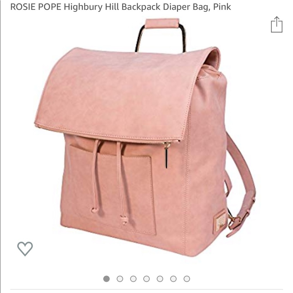Rosie Pope Blush Diaper bag